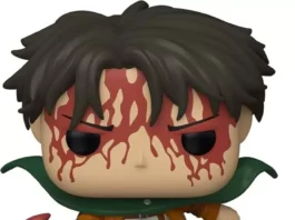 Funko Pop 1169 Battle Levi Attack On Titan Exclusive