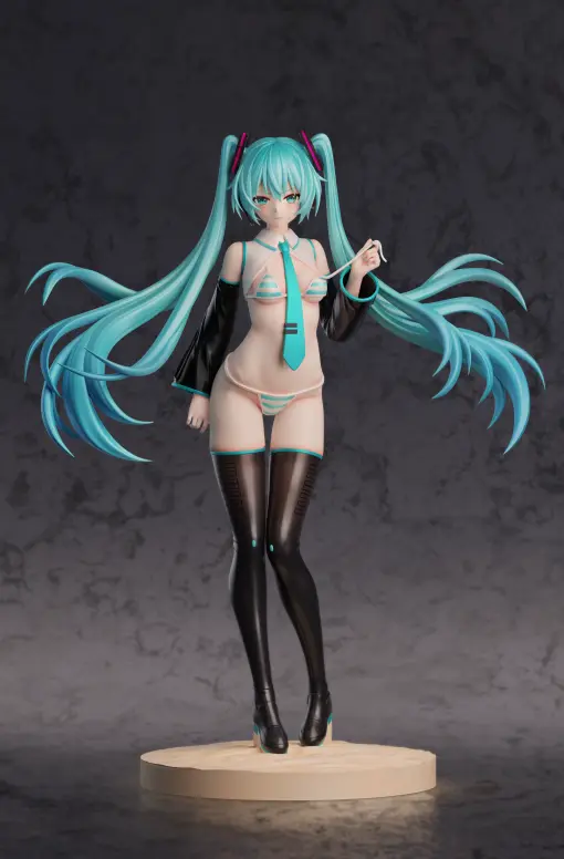 Hatsune Miku Figure +18