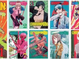 Chainsaw Man, mangá escrito e ilustrado por Tatsuki Fujimoto