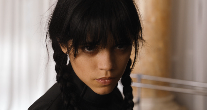 Jenna Ortega em Wandinha | Netflix