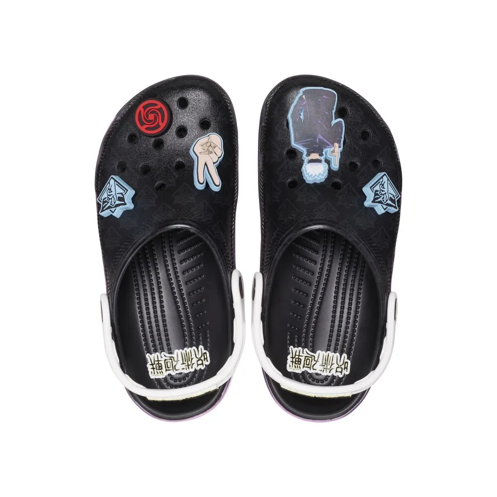 Sandália Crocs Jujutsu Kaisen Classic Clog BLACK