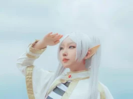 Xin 欣 ☆ encanta fãs com o cosplay de Frieren, protagonista de Frieren e a Jornada para o Além