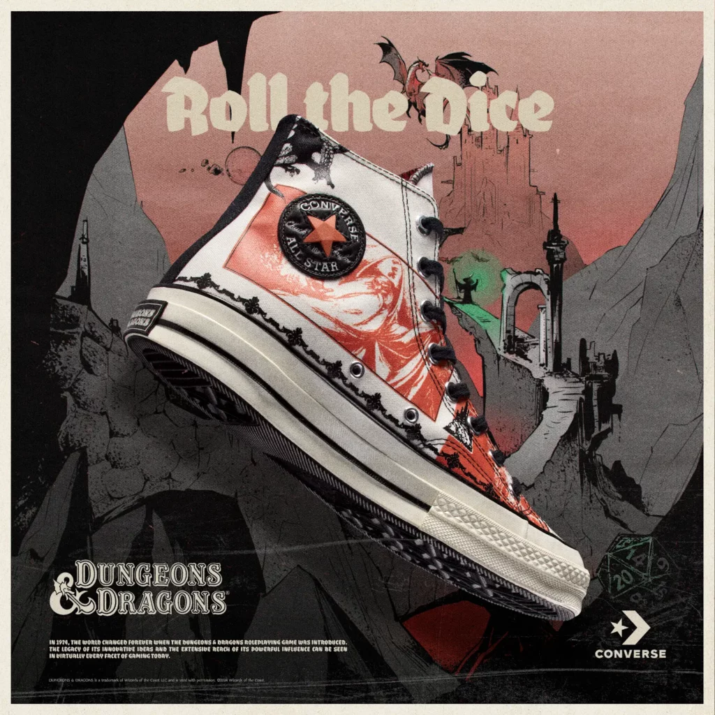 CONVERSE E DUNGEONS AND DRAGONS
