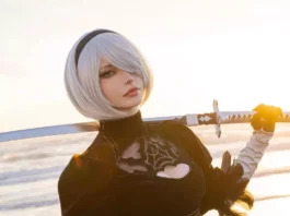 Cosplayer Hitomi se transforma em uma impressionante de 2b de Nier Automata