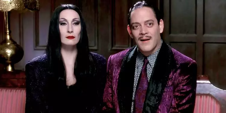 Gomez e Mortícia Addams / A FAmília Addams / Paramount Pictures / Columbia Pictures