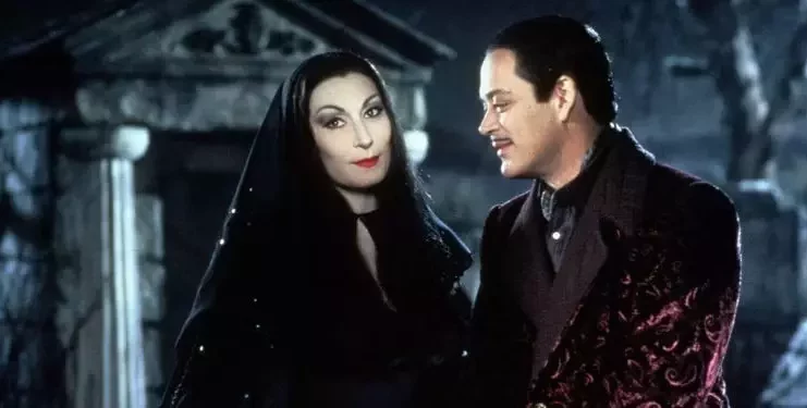 Gomez e Mortícia Addams / A FAmília Addams / Paramount Pictures / Columbia Pictures