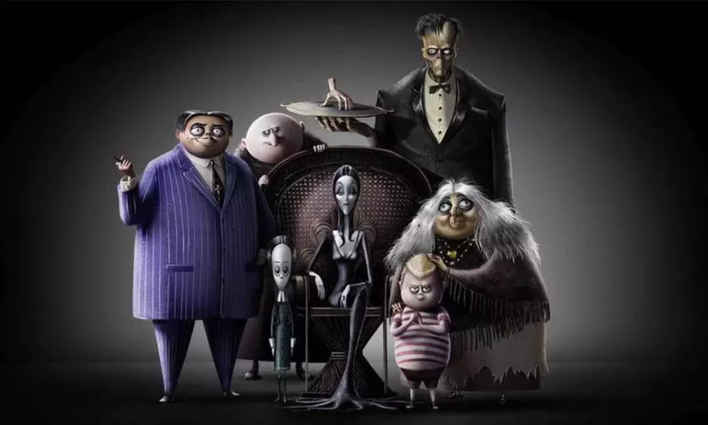animação da Família Addams