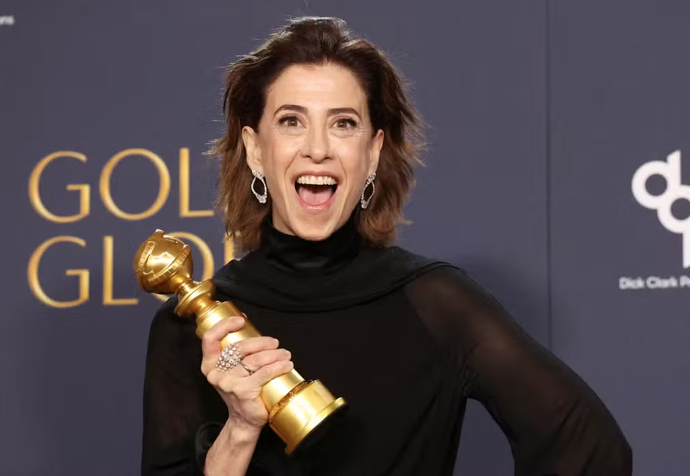 Fernanda Torres ganha Globo de Ouro de melhor atriz de drama — Foto: Mario Anzuoni/Reuters