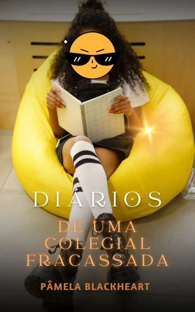 Pâmela BlackHeart estreia com Diários de uma Colegial Fracassada: um livro pra mexer com suas emoções!