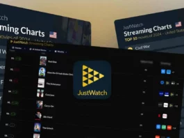 JustWatch streaming charts