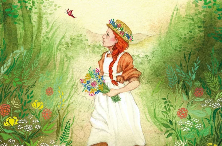 anne shirley anime wallpaper