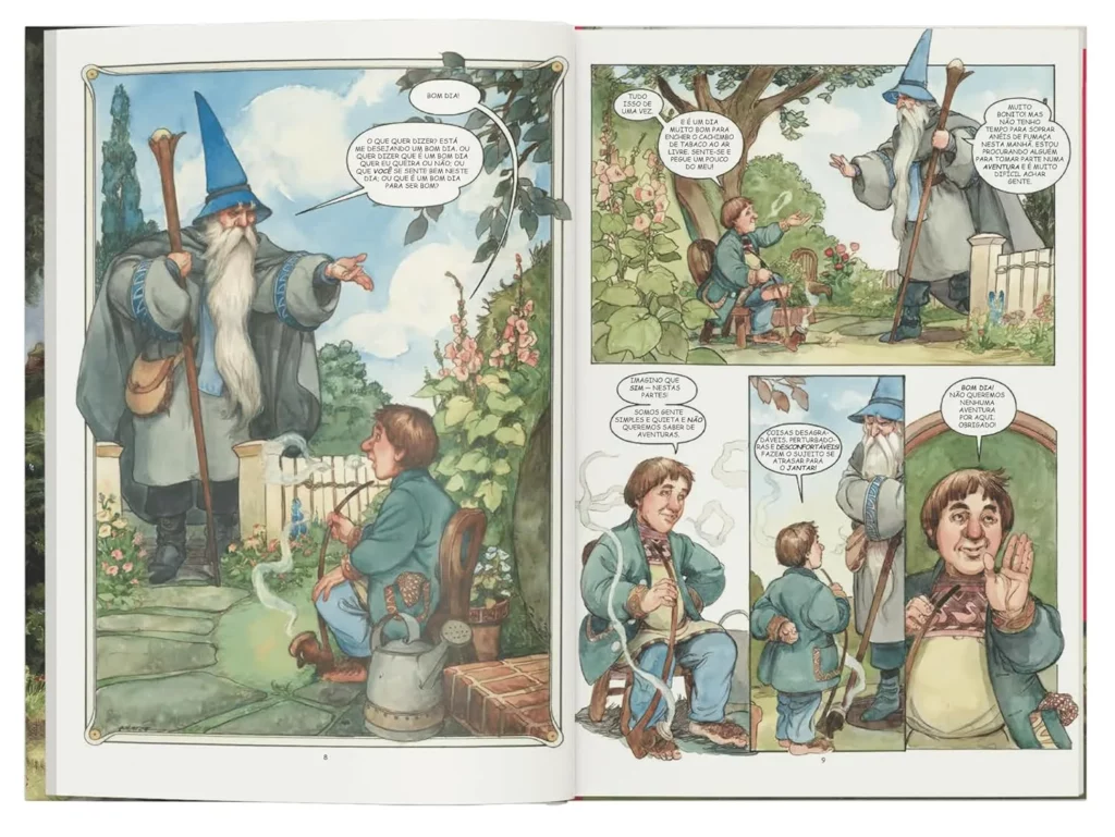 O Hobbit em quadrinhos