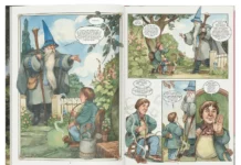 Você precisa MUITO ler O Hobbit em quadrinhos, de J.R.R. Tolkien e ilustrado por David Wenzel O Hobbit em quadrinhos