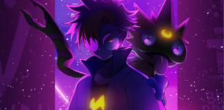 Digimon Beatbreak: Conheça Tomoro Tenma e seu parceiro Gekkomon Tomoro Tenma e Gekkomon