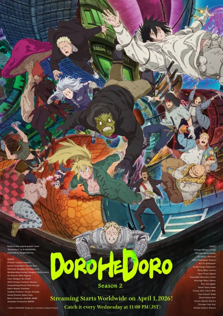 dorohedoro 2 temporada
