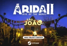 ÁRIDA 2: Rise of the Brave lança demo gratuita na Steam durante o São João ÁRIDA 2 demo Steam São João — Cícera em aventura pelo sertão nordestino