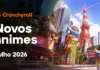 Crunchyroll revela os animes de julho 2026: Black Torch, Mushoku Tensei 3 e mais animes de julho 2026 Crunchyroll: Black Torch, Mushoku Tensei e ONE PIECE Elbaph