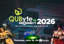 QUByte ReConnect 2026: a primeira live dedicada 100% a retrogames QUByte ReConnect 2026 showcase de retrogames ao vivo no YouTube