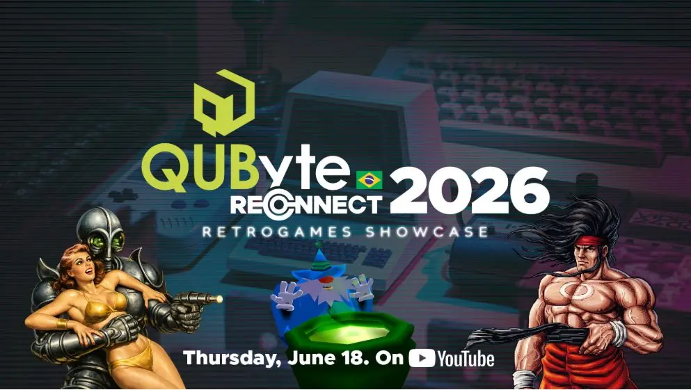 QUByte ReConnect 2026: showcase exclusivo de retrogames