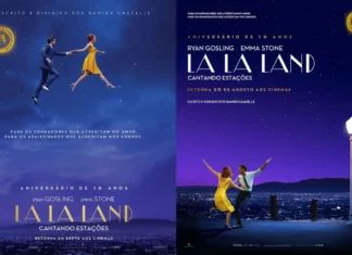 La La Land Volta aos Cinemas em Edição Especial de 10 Anos La La Land volta aos cinemas em cartaz comemorativo de 10 anos, com Emma Stone e Ryan Gosling