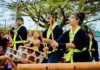 Parque Capivari recebe Festival Vale Nihon Matsuri com cultura japonesa e coreana Vale Nihon Matsuri, apresentação de taikô em Campos do Jordão