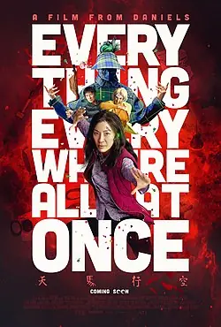 Poster de Everything Everywhere All at Once, um dos melhores filmes da A24
