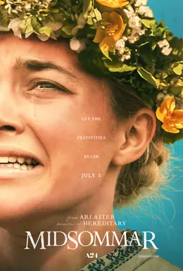 Poster de Midsommar, terror folk da A24 de Ari Aster
