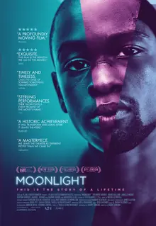 Poster de Moonlight, vencedor do Oscar de Melhor Filme pela A24