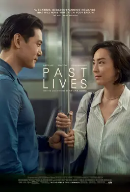 Poster de Vidas Passadas, filme da A24 de Celine Song