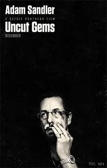 Poster de Uncut Gems, filme da A24 com Adam Sandler