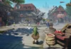 Ocarina of Time na Amazon Brasil: pré-venda do remake para Switch 2 Cena do mercado da Cidade do Castelo no remake de Ocarina of Time na Amazon Brasil