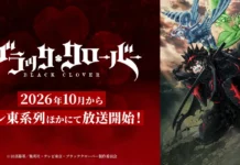 Animes de outubro de 2026: todas as estreias confirmadas da temporada animes de outubro de 2026: key visual da 2a temporada de Black Clover com Asta, Yuno e Noelle