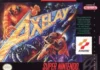 Axelay: um dos melhores jogos de nave do Super Nintendo Capa de Axelay para Super Nintendo