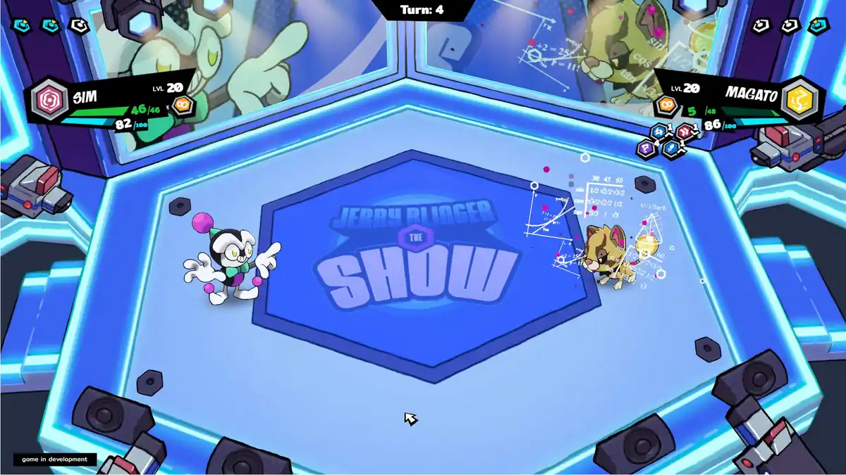 Cena de gameplay do jogo brasileiro Bagdex