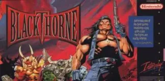 Blackthorne: a joia sombria da Blizzard no Super Nintendo Capa de Blackthorne para Super Nintendo