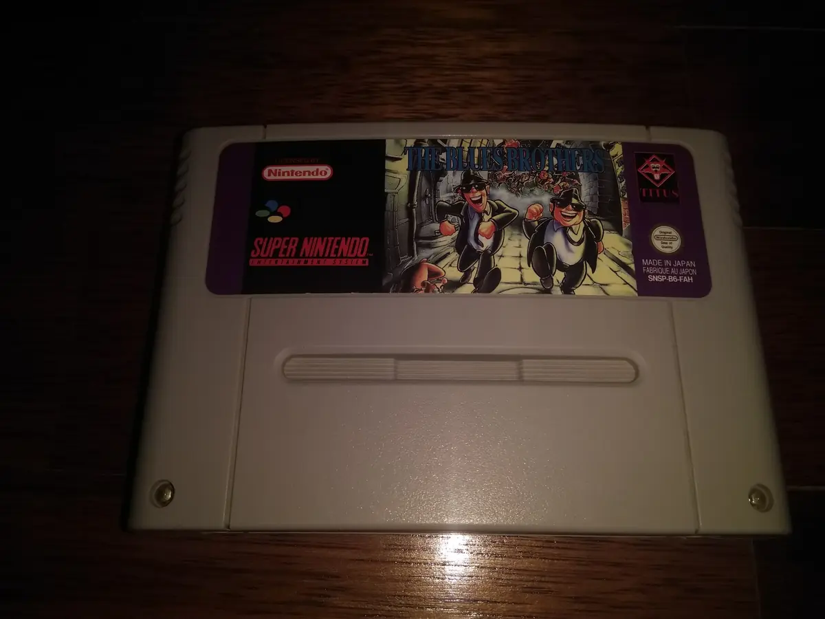 Gameplay de The Blues Brothers no Super Nintendo