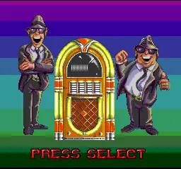 Gameplay de The Blues Brothers no Super Nintendo