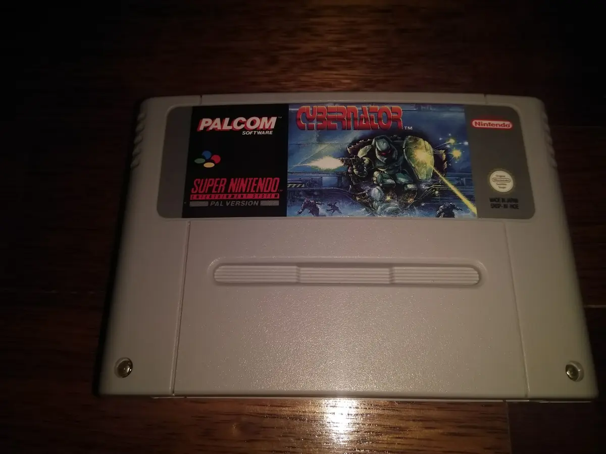 Gameplay de Cybernator no Super Nintendo