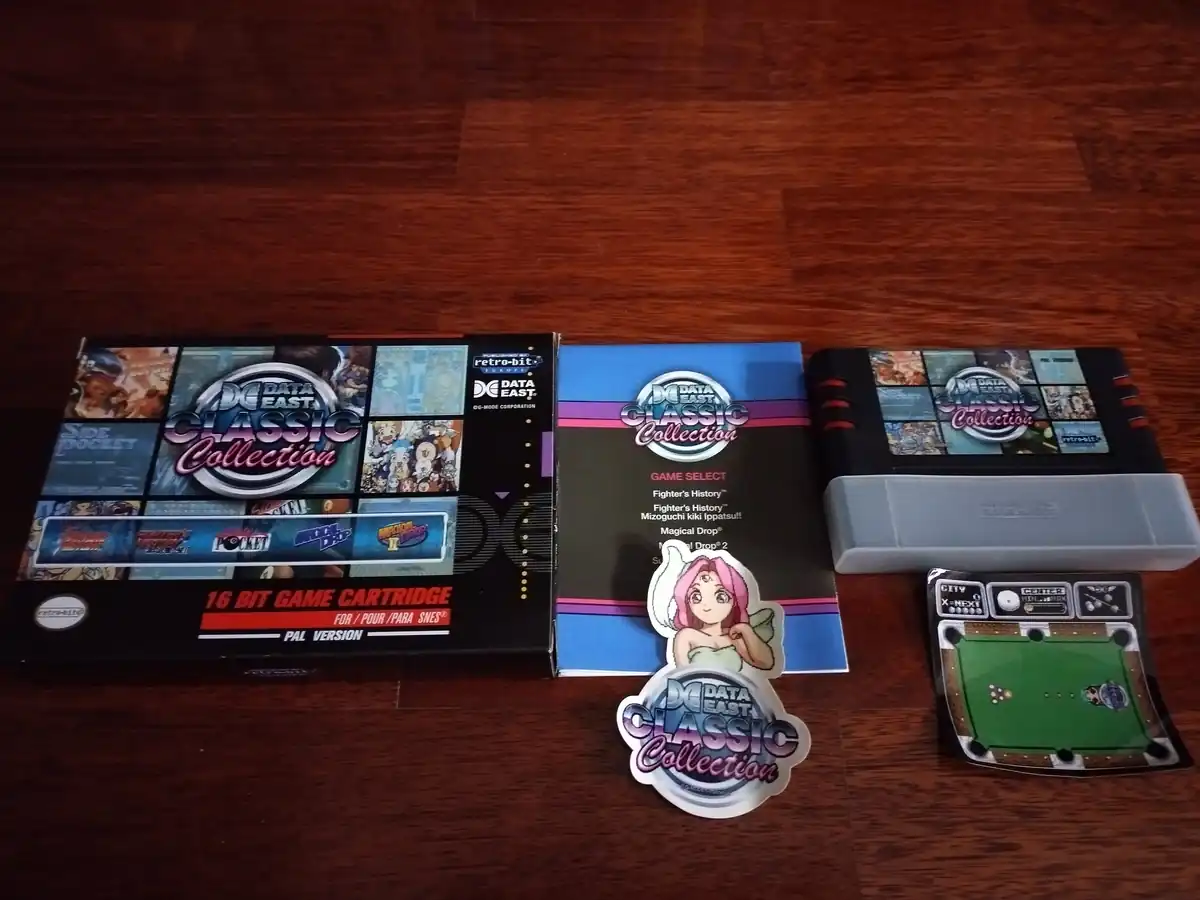 Gameplay de Data East Classic Collection no Super Nintendo