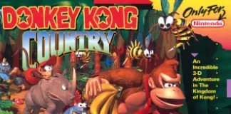 Donkey Kong Country: o clássico de SNES que mudou o jogo em 1994 Capa de Donkey Kong Country para Super Nintendo