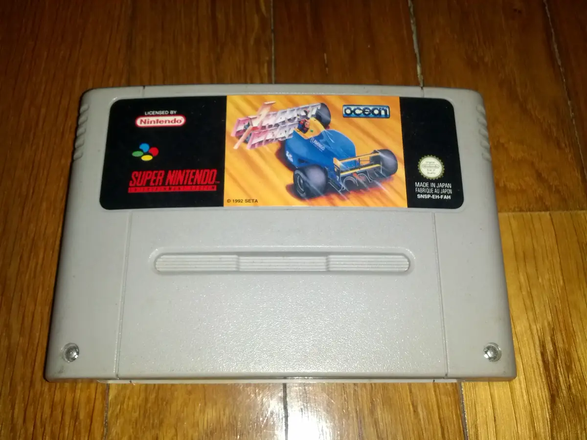 Gameplay de Exhaust Heat no Super Nintendo