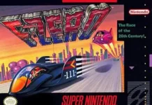F-Zero: a corrida futurista que mostrou o poder do SNES Capa de F-Zero para Super Nintendo