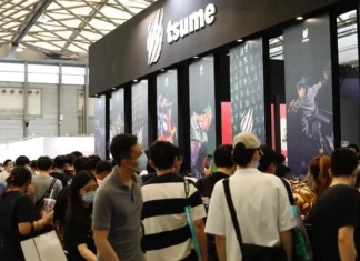 Figures de resina exclusivas: os studios e ateliês que transformam personagens em arte figures de resina: estande da Tsume lotado de colecionadores na Wonder Festival Xangai 2021