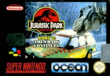 Jurassic Park Part 2 The Chaos Continues: ação direta no SNES Capa de Jurassic Park Part 2: The Chaos Continues para Super Nintendo