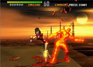 Gameplay de Killer Instinct com combate e combos no SNES
