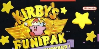 Kirby’s Fun Pak: a coletânea da bolinha rosa no Super Nintendo Capa de Kirby's Fun Pack para Super Nintendo