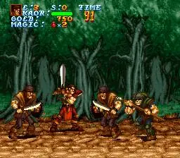 Gameplay de Legend no Super Nintendo