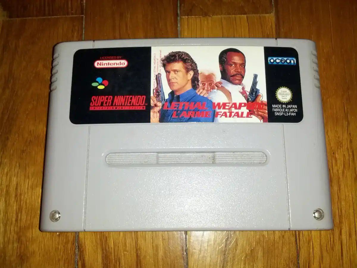 Gameplay de Lethal Weapon no Super Nintendo