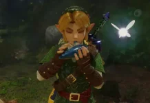 A música de Zelda nos 40 anos: ocarina real, app e concertos musica de Zelda: Link toca a ocarina no remake de Ocarina of Time para Switch 2