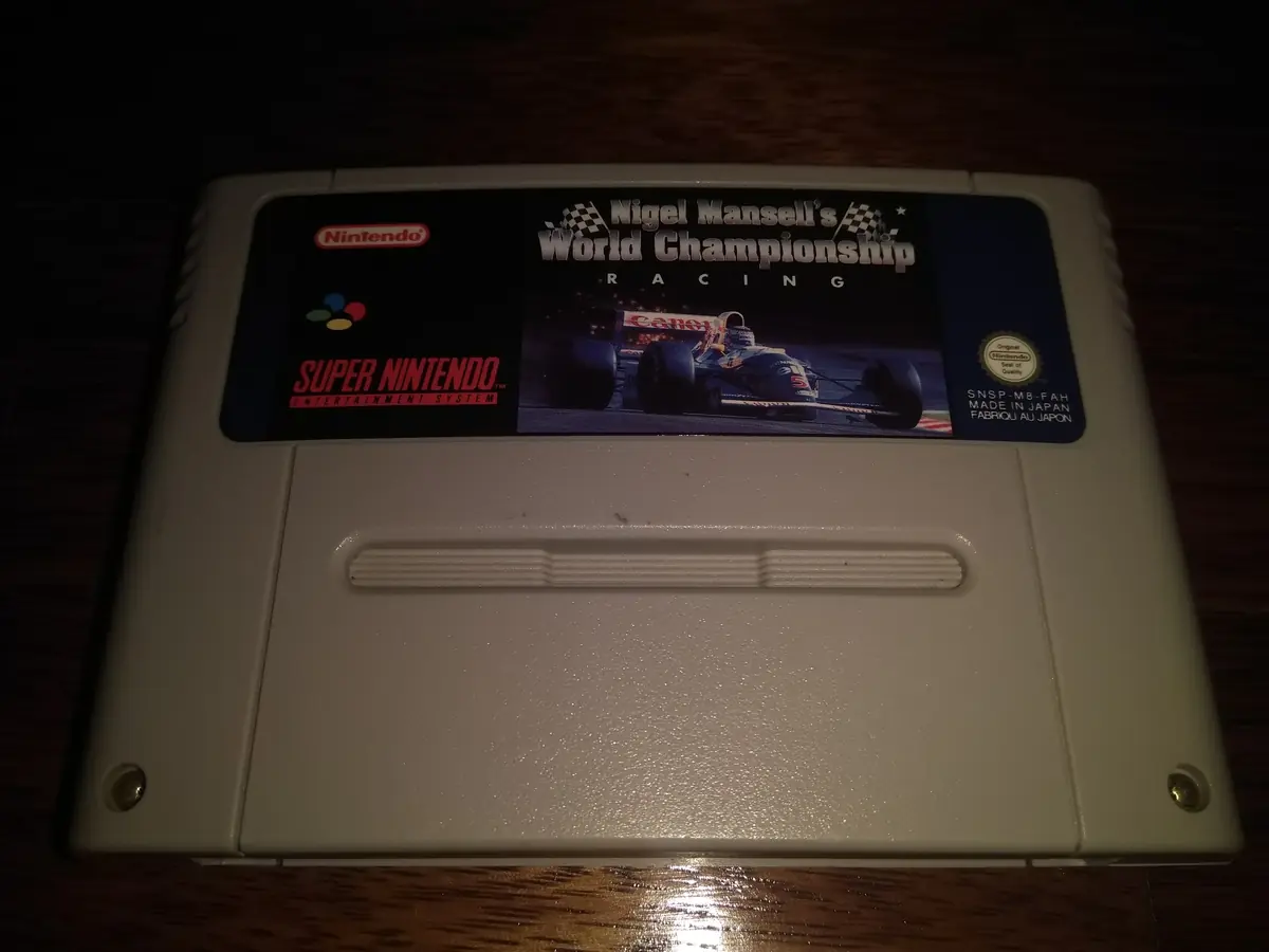Gameplay de Nigel Mansell World Championship Racing no Super Nintendo